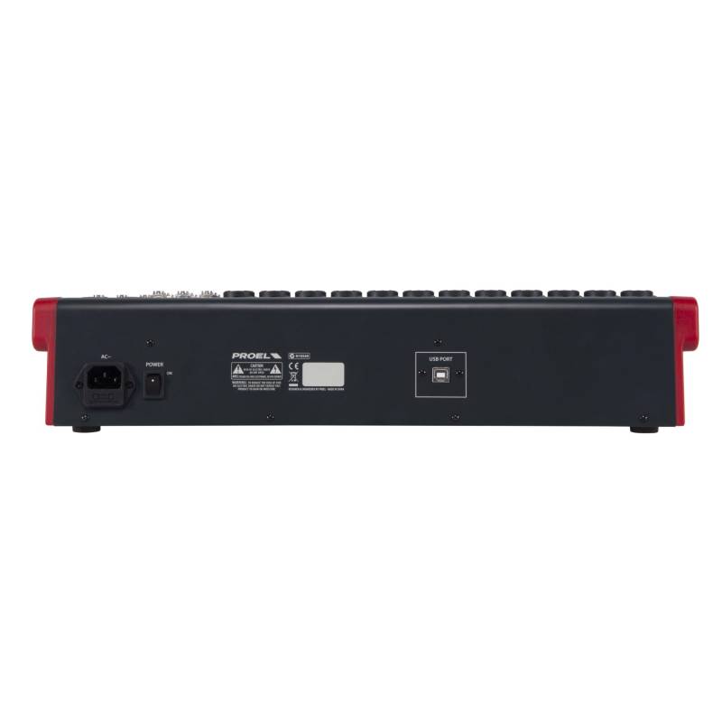 Foto 3 | Mezclador Análogo Proel Mq12usb Color Negro