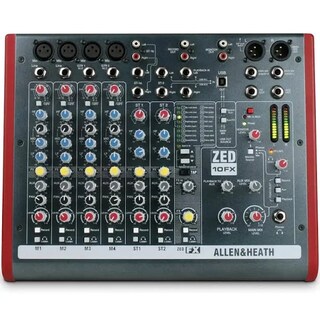 Foto 1 | Mezcladora De Audio Compacta Allen&heath Zed-10fx Multiefectos 10 Canales