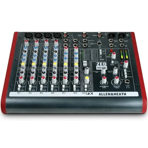 Foto 2 | Mezcladora De Audio Compacta Allen&heath Zed-10fx Multiefectos 10 Canales