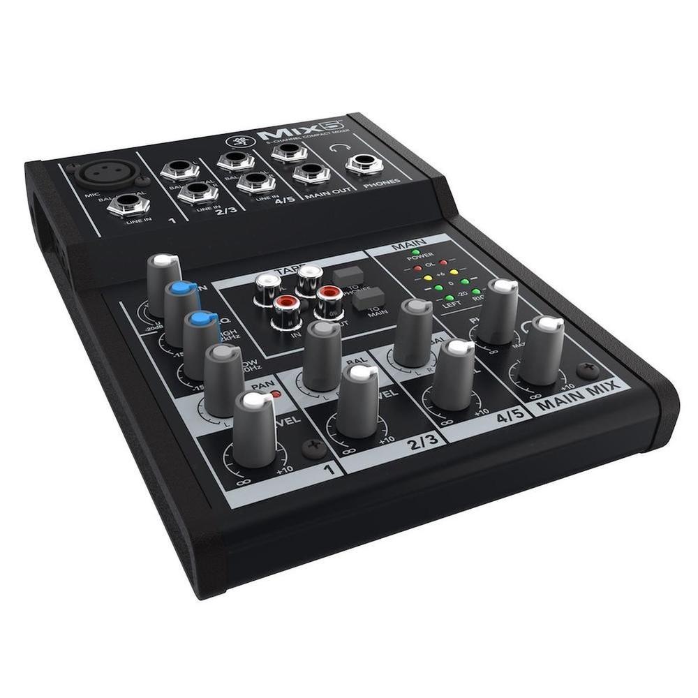 Mezcladora Compacta 5 Canales Mackie Mix5
