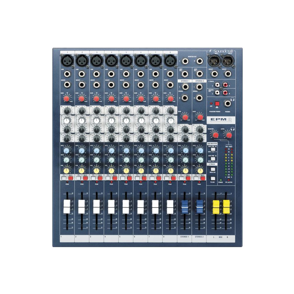 Mezcladora de Audio Soundcraft Análoga