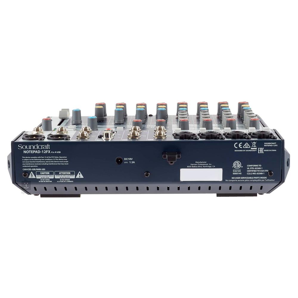 Foto 5 pulgar | Mezcladora Notepad-12fx Soundcraft