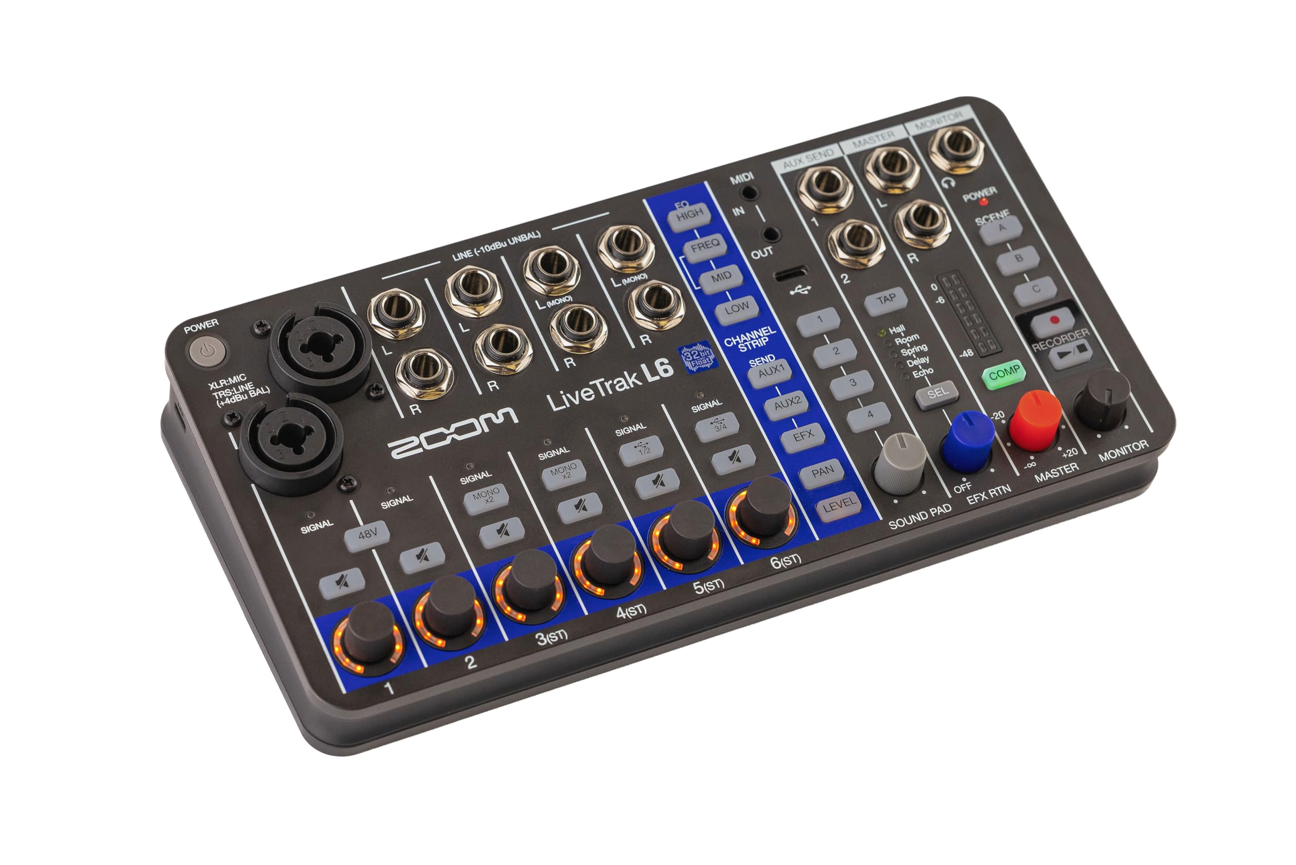 Foto 4 pulgar | Mezclador Digital Compacto Zoom Livetrak L6 De 10 Canales - Venta Internacional.