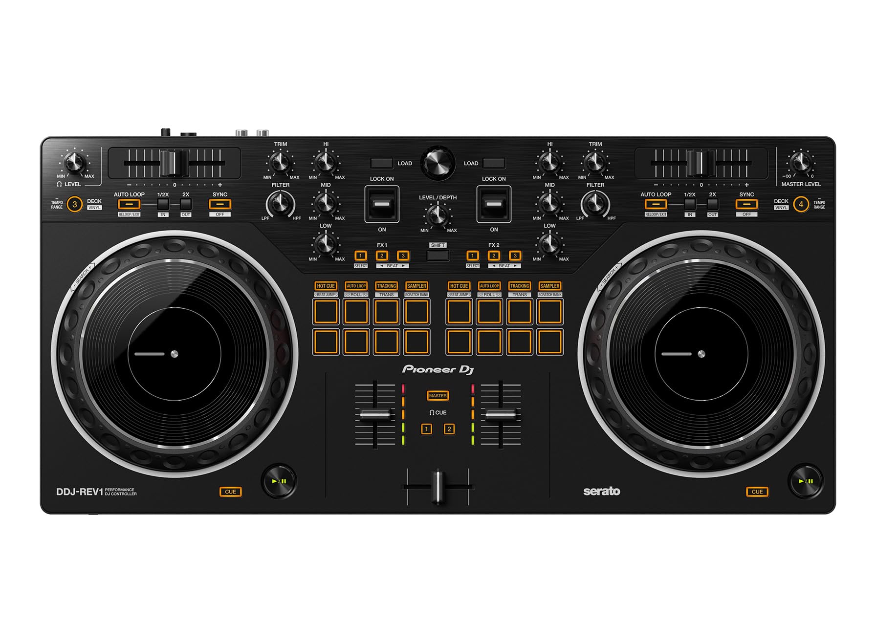 Foto 3 pulgar | Controlador Dj Pioneer Ddj-rev1 De 2 Canales Para Serato Dj Lite - Venta Internacional.