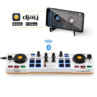Foto 3 | Controlador De Dj Hercules Djcontrol Mix Bluetooth Para Smartphone - Venta Internacional.