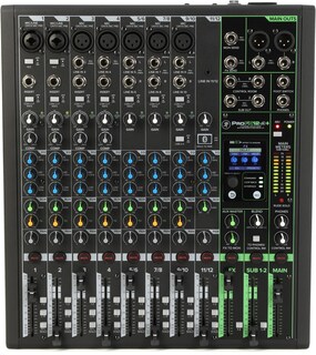 Foto 1 | Mezclador Mackie Profx12v3+ De 12 Canales Con 7 Preamplificadores De Micrófono Usb-c - Venta Internacional.