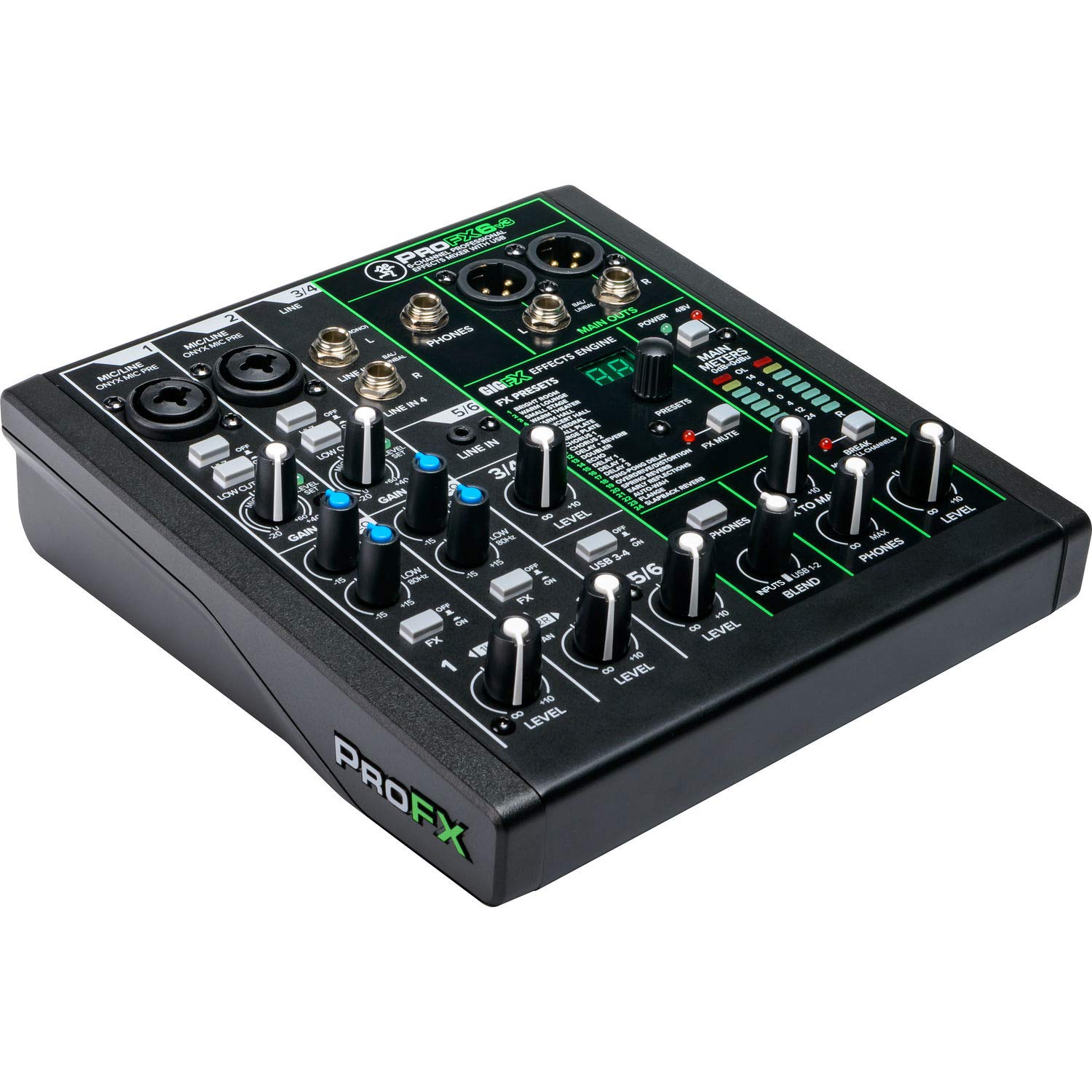 Foto 4 pulgar | Mezclador Mackie Profx6v3 De 6 Canales Con Usb Y Efectos - Venta Internacional.