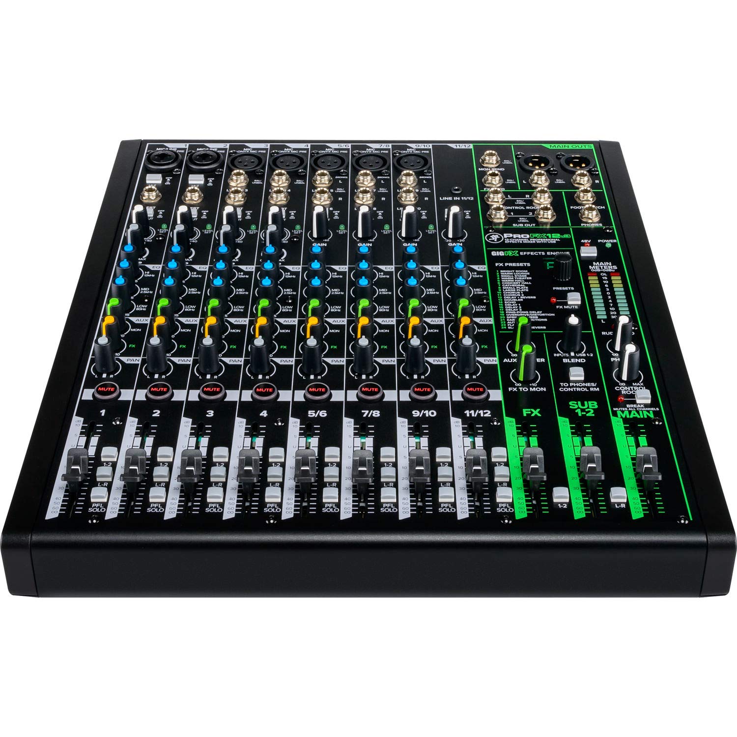 Foto 4 pulgar | Mezclador Mackie Profx12v3 De 12 Canales Con Usb Y Efectos - Venta Internacional.