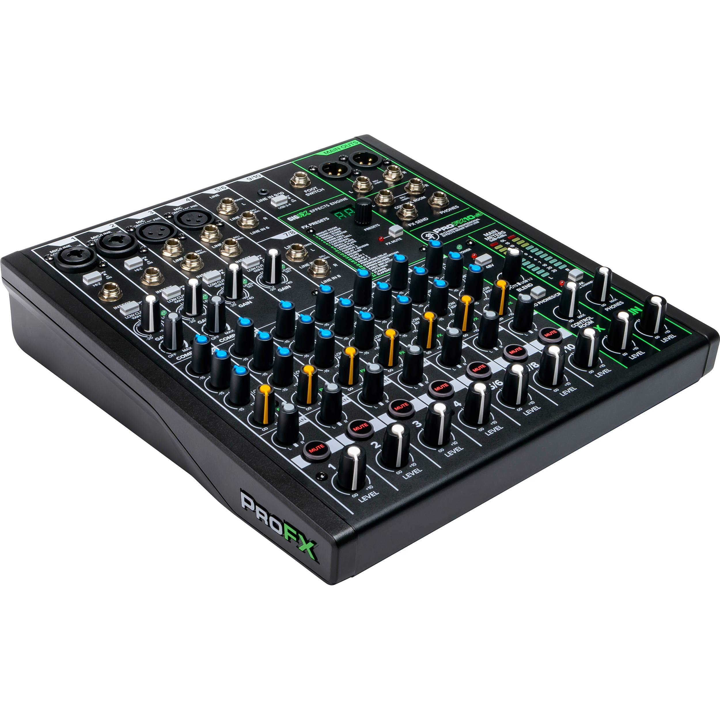 Foto 2 pulgar | Mezclador Mackie Profx10v3 De 10 Canales Con Usb Y Efectos - Venta Internacional.
