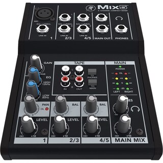 Foto 1 | Mezclador Compacto Mackie Mix5 De 5 Canales Con 1 Preamplificador De Micrófono - Venta Internacional.