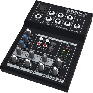 Foto 4 | Mezclador Compacto Mackie Mix5 De 5 Canales Con 1 Preamplificador De Micrófono - Venta Internacional.