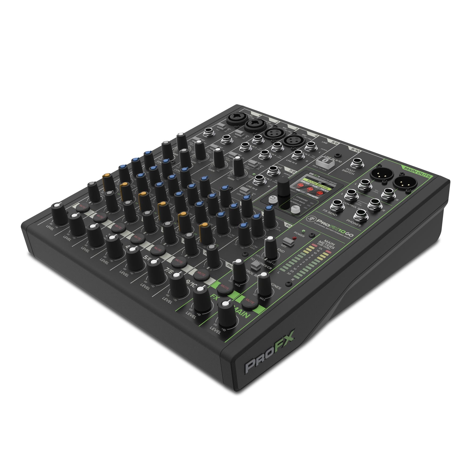 Foto 2 pulgar | Mezclador De 10 Canales Con Batería Mackie Profx10 Go - Venta Internacional.
