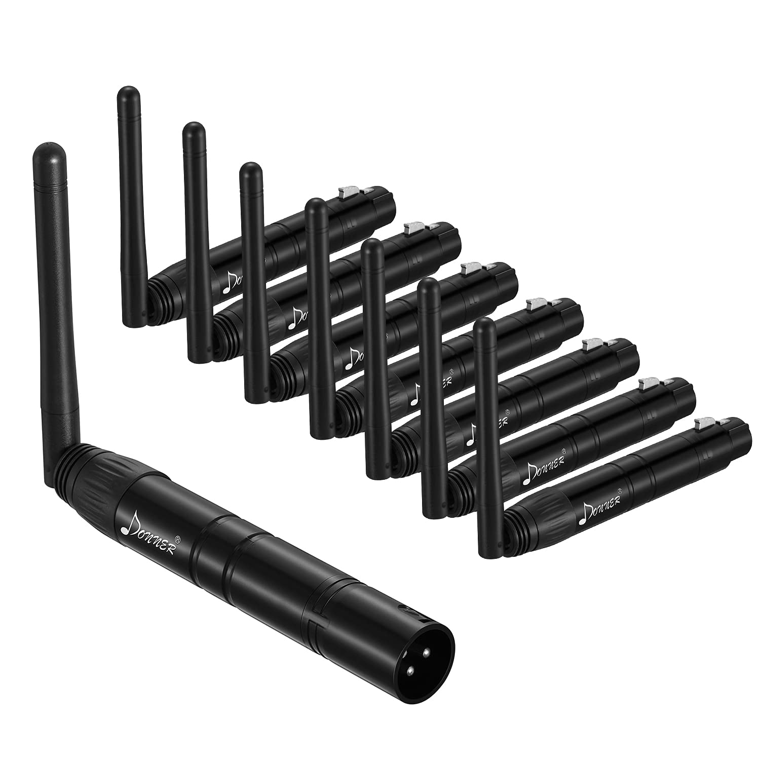 Foto 1 | Control De Iluminación Dmx Inalámbrico Donner De 8 Piezas Con 7 Receptores Y 1 - Venta Internacional.