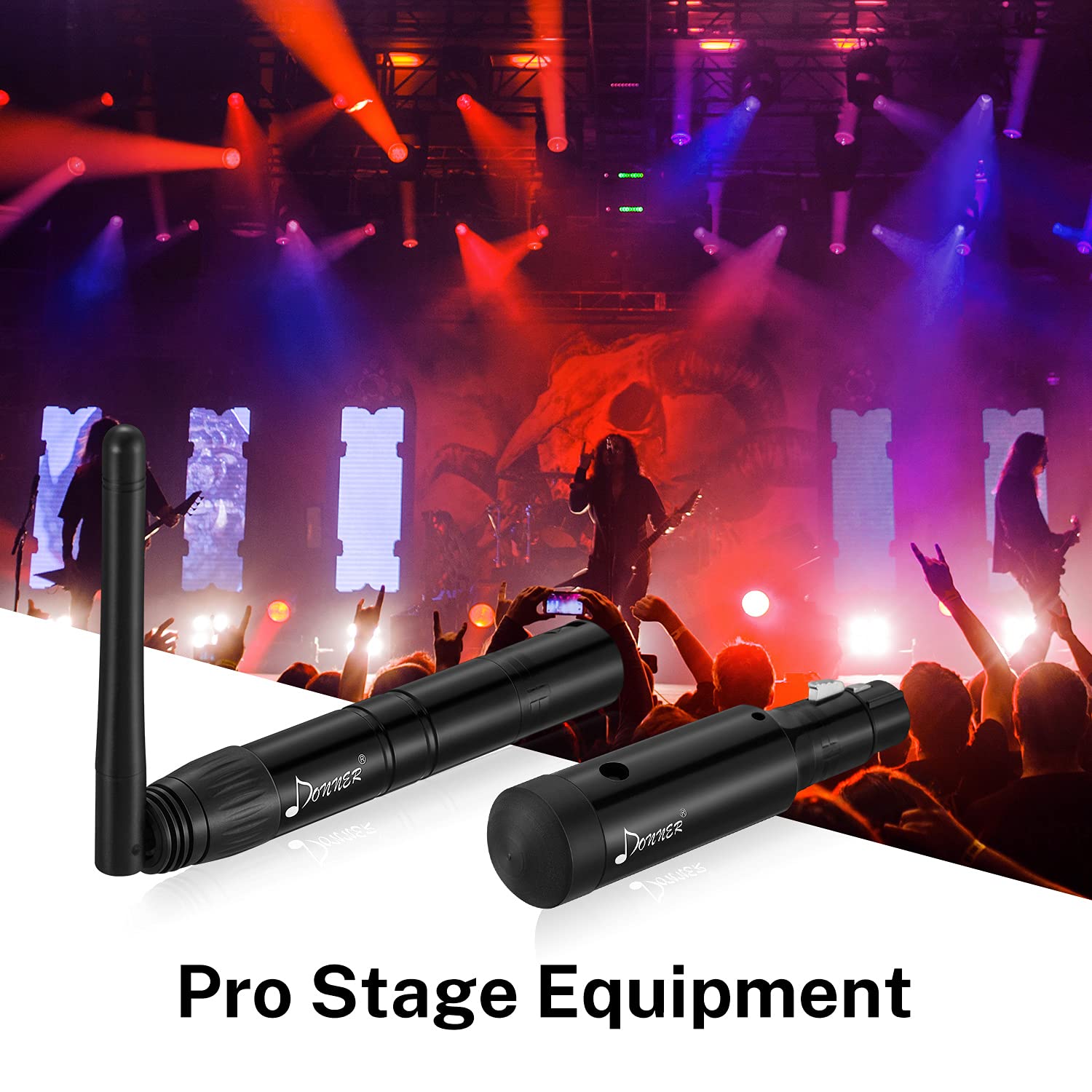 Foto 7 pulgar | Controlador Inalámbrico Dmx512 Donner Con 3 Receptores Y Domo - Venta Internacional.