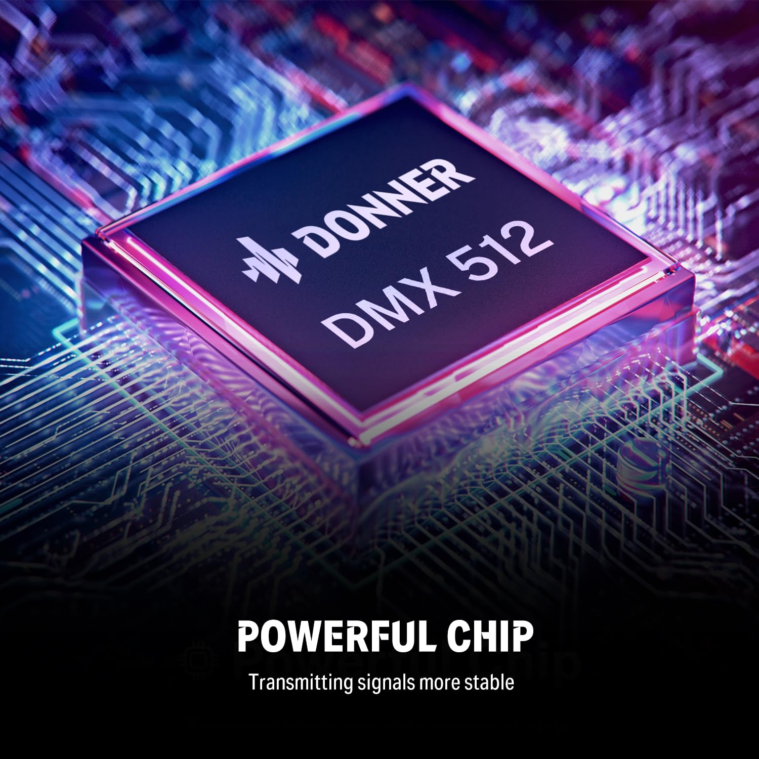 Foto 7 | Controlador Inalámbrico Donner Dfi Dj 2.4g Dmx512 Con 5 Receptores - Venta Internacional.