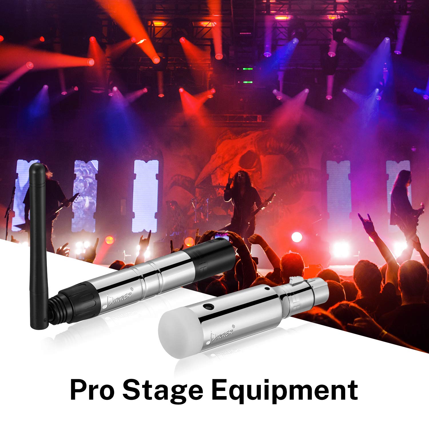 Foto 7 pulgar | Controlador Dmx Inalámbrico Donner Dfi 2.4g 7 Receptores Con Batería - Venta Internacional.