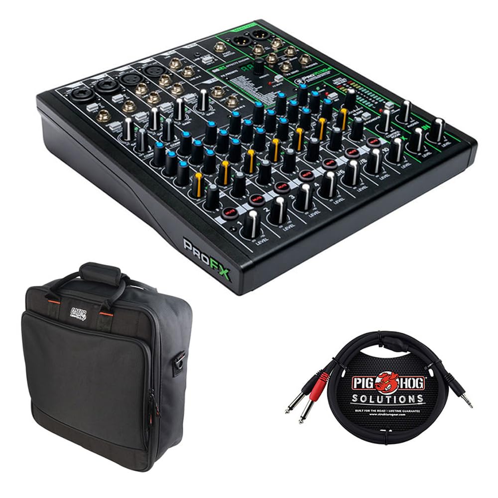 Foto 1 | Mezclador De Refuerzo De Sonido Mackie Profx10v3 De 10 Canales Con Acceso - Venta Internacional.