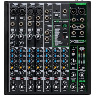 Foto 5 | Mezclador De Refuerzo De Sonido Mackie Profx10v3 De 10 Canales Con Acceso - Venta Internacional.