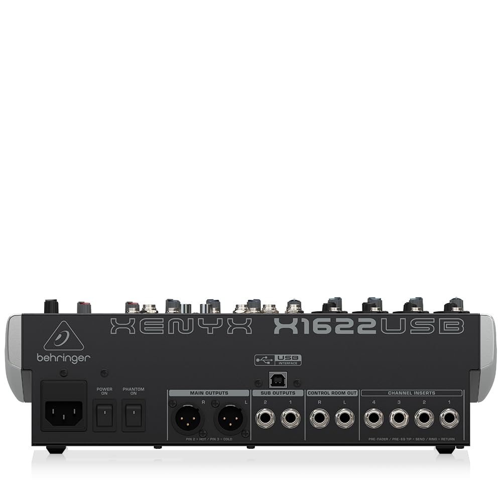 Foto 6 pulgar | Mezclador Behringer Xenyx X1622usb De 12 Canales Con Usb Y Efectos - Venta Internacional.
