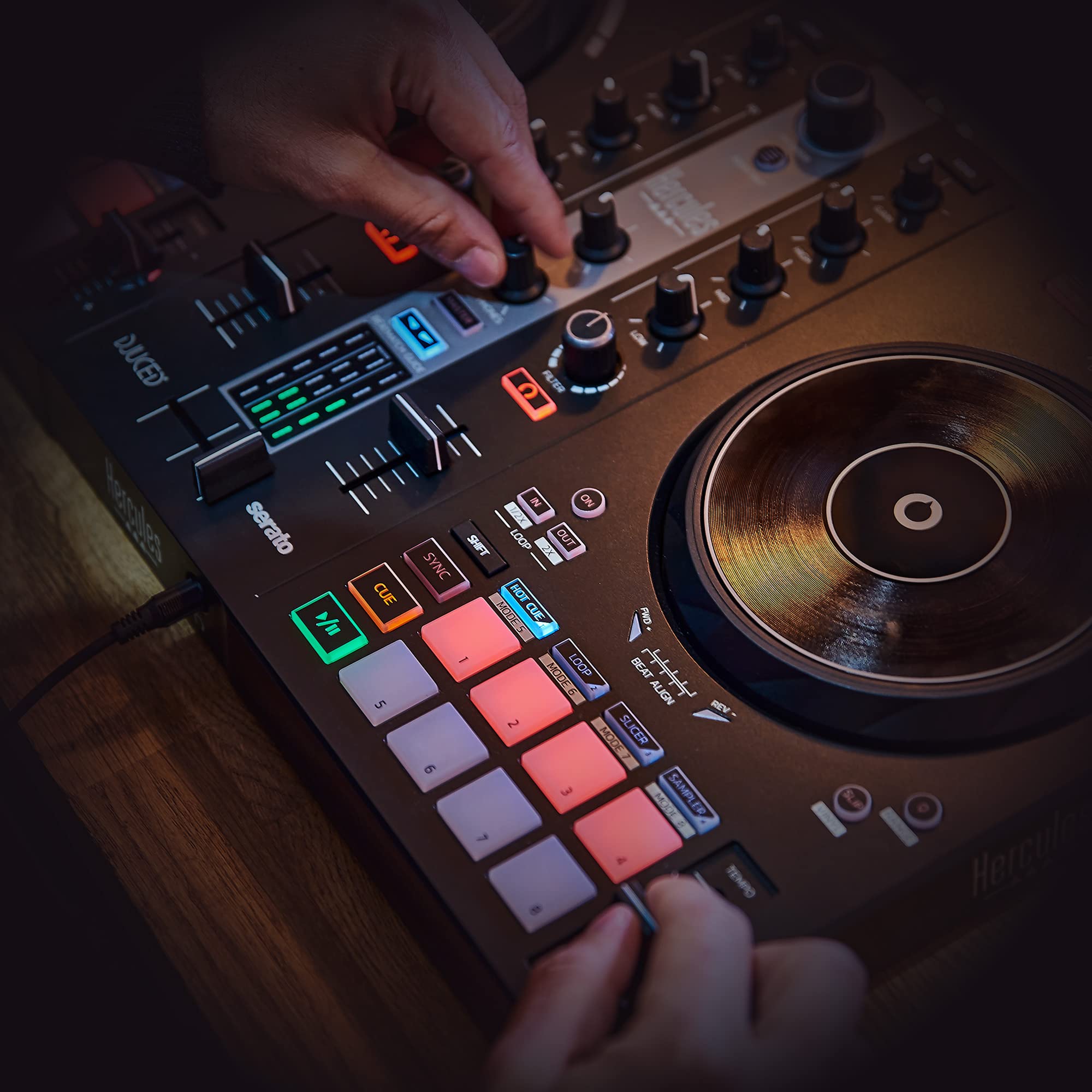 Foto 7 pulgar | Controlador De Dj Hercules Djcontrol Inpulse 300 Mk2 2 Decks - Venta Internacional.