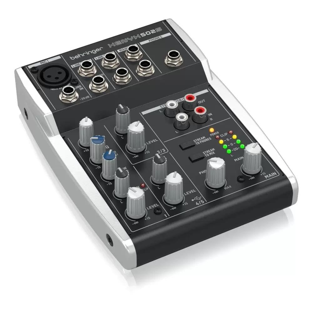 Foto 3 pulgar | Mezclador De Streaming Analógico Behringer Xenyx 502s De 5 Canales - Venta Internacional.