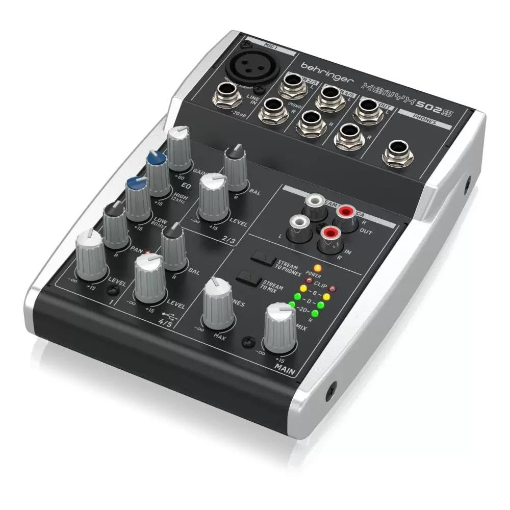 Foto 4 pulgar | Mezclador De Streaming Analógico Behringer Xenyx 502s De 5 Canales - Venta Internacional.