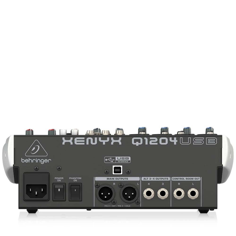 Foto 5 pulgar | Mezclador Behringer Xenyx Q1204usb De 12 Entradas Con Interfaz De Audio Usb - Venta Internacional.