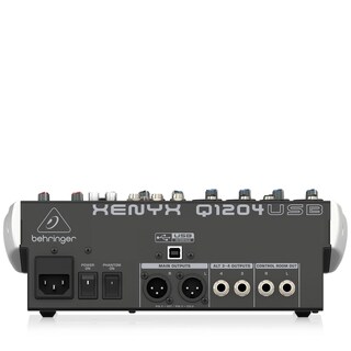 Foto 4 | Mezclador Behringer Xenyx Q1204usb De 12 Entradas Con Interfaz De Audio Usb - Venta Internacional.