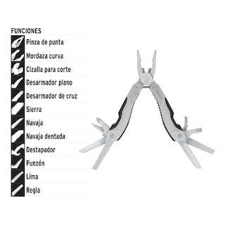 Foto 3 | Multiherramienta Pretul con 12 Funciones