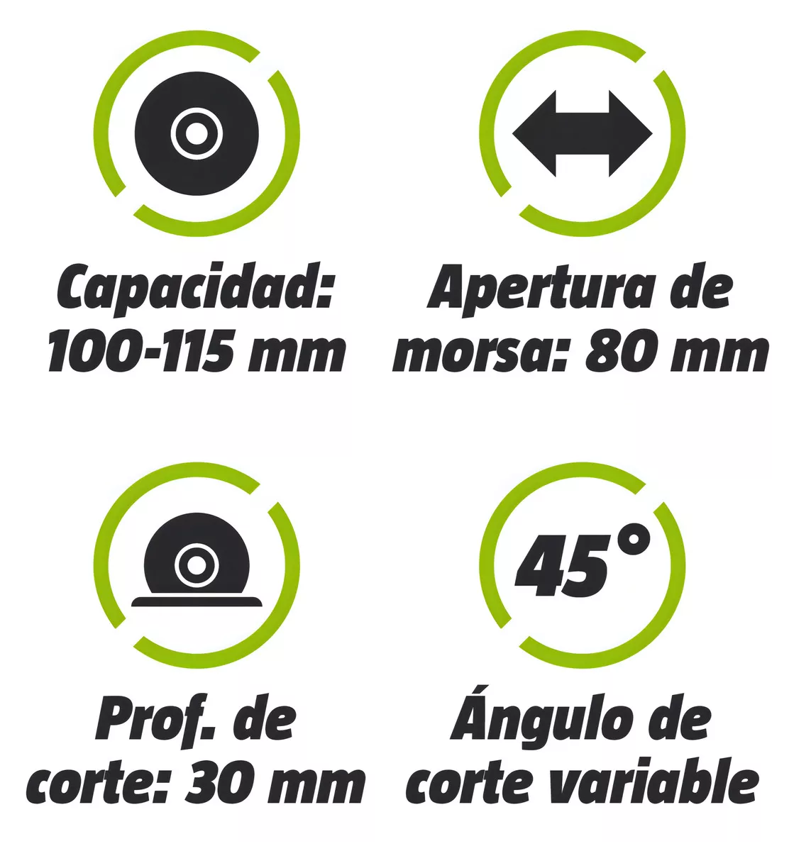 Foto 4 | Soporte Universal para Esmeriladora Angular 115mm con Capacidad de Corte en Ángulo de 45 Grados