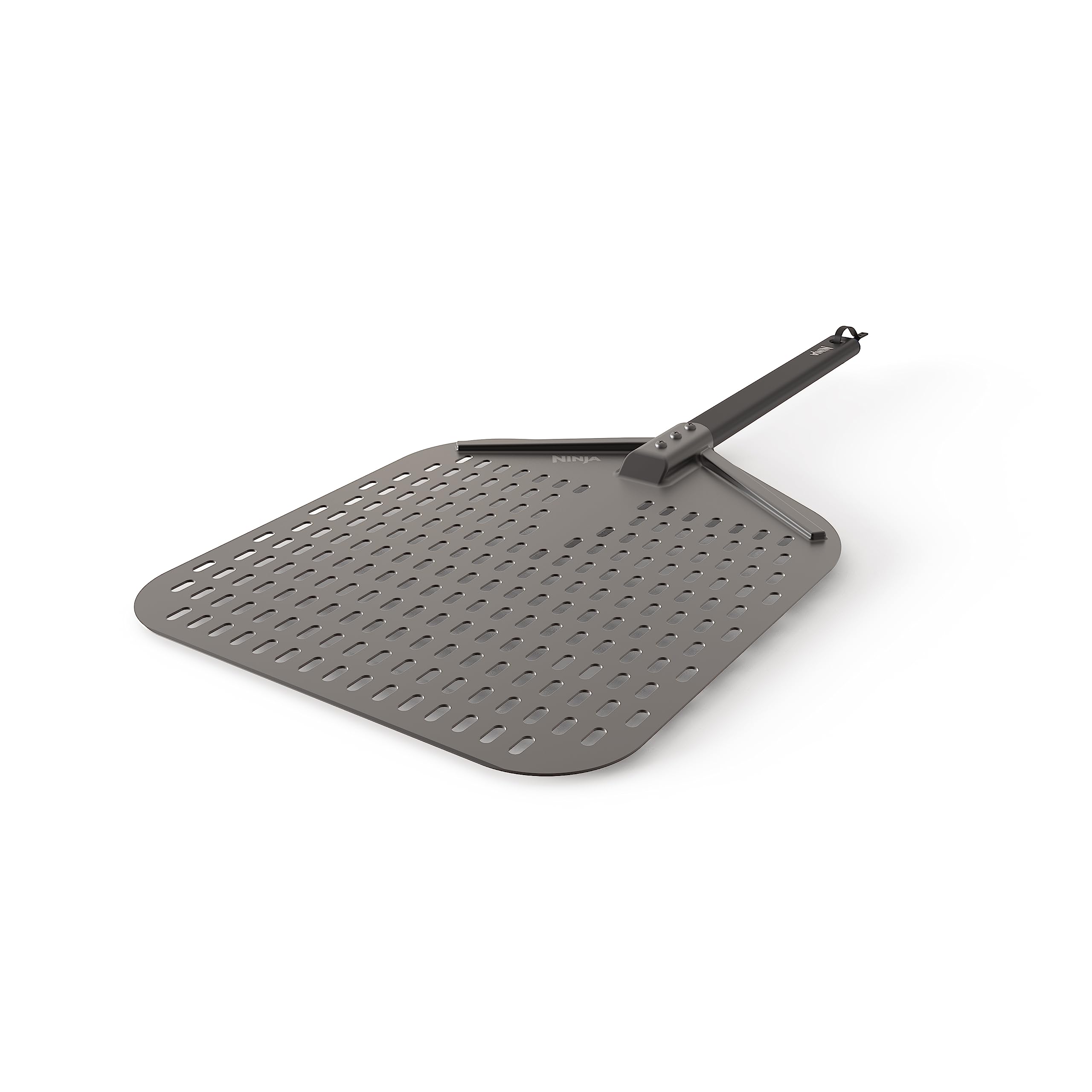 Pizza Peel Ninja Xskoppl De Aluminio Perforado Gris/negro - Venta Internacional.