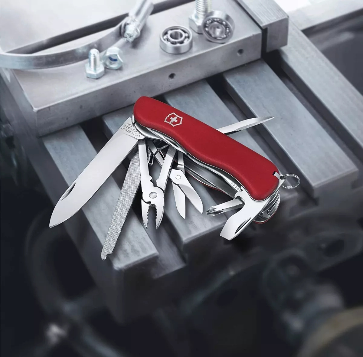 Foto 3 pulgar | Navaja Multiusos Victorinox Work Champ Con 21 Funciones