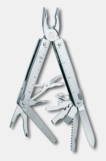 Foto 4 pulgar | Pinza Victorinox Swiss Tool X De 26 Funciones Con Estuche