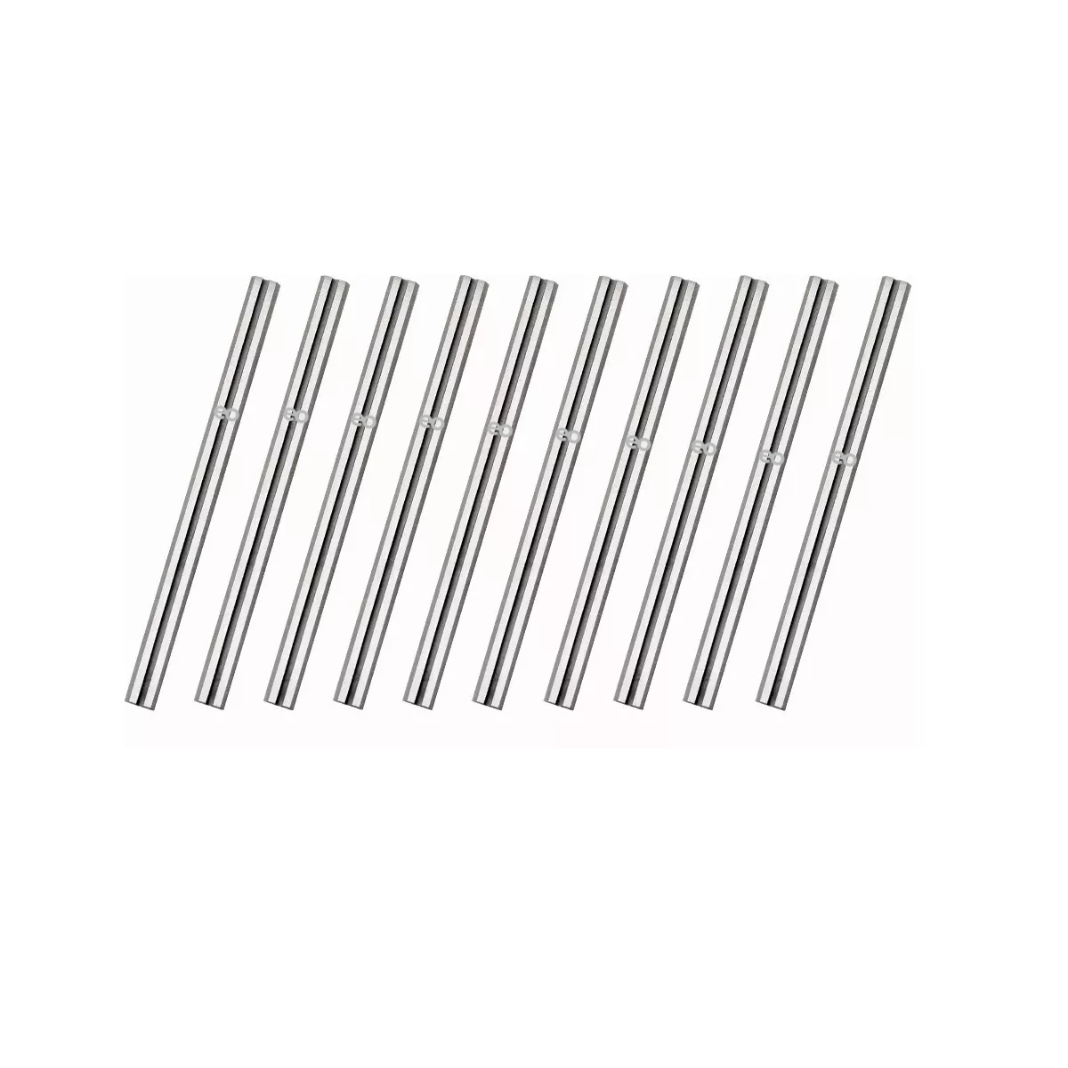 Cuchillas De Repuesto Para Cepillo Eléctrico Kit 10pzs Eo Safe Imports Esi-13143-1 Plata