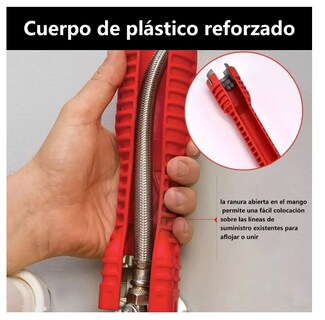 Foto 4 | Llave Xtellar Multifunciones Instalador De Fregadero,reparació 8 En1