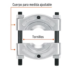 Foto 2 | Extractor De Baleros Truper Exb4 Color Plata De 57 A 108 Mm