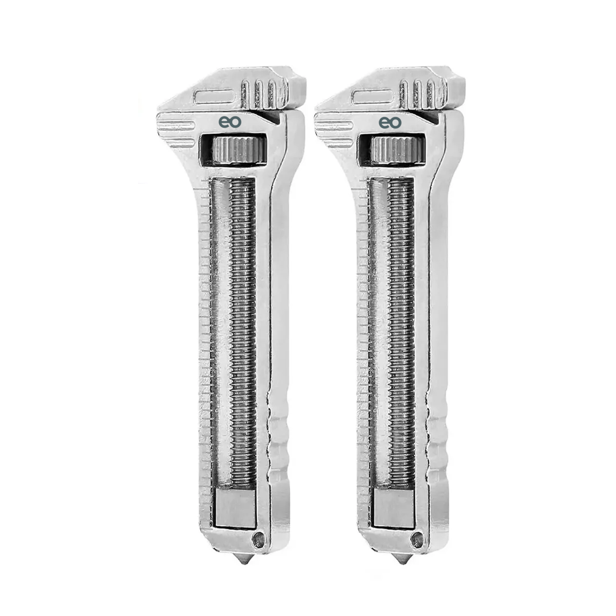Mini Multiherramienta De Titanio 2pzs Eo Safe Imports Esi-17125-1 Plata