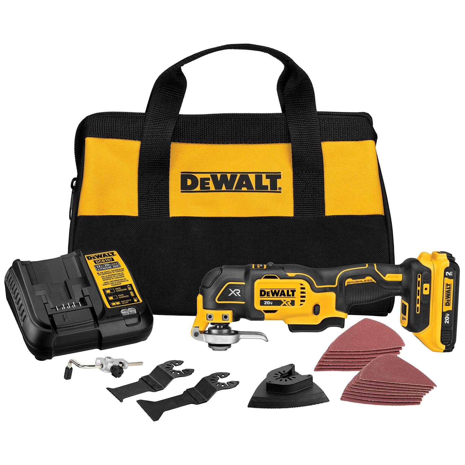 Foto 2 pulgar | Herramienta Oscilante Dewalt Inalámbrica De 20 V Con Batería Y Cargador - Venta Internacional.