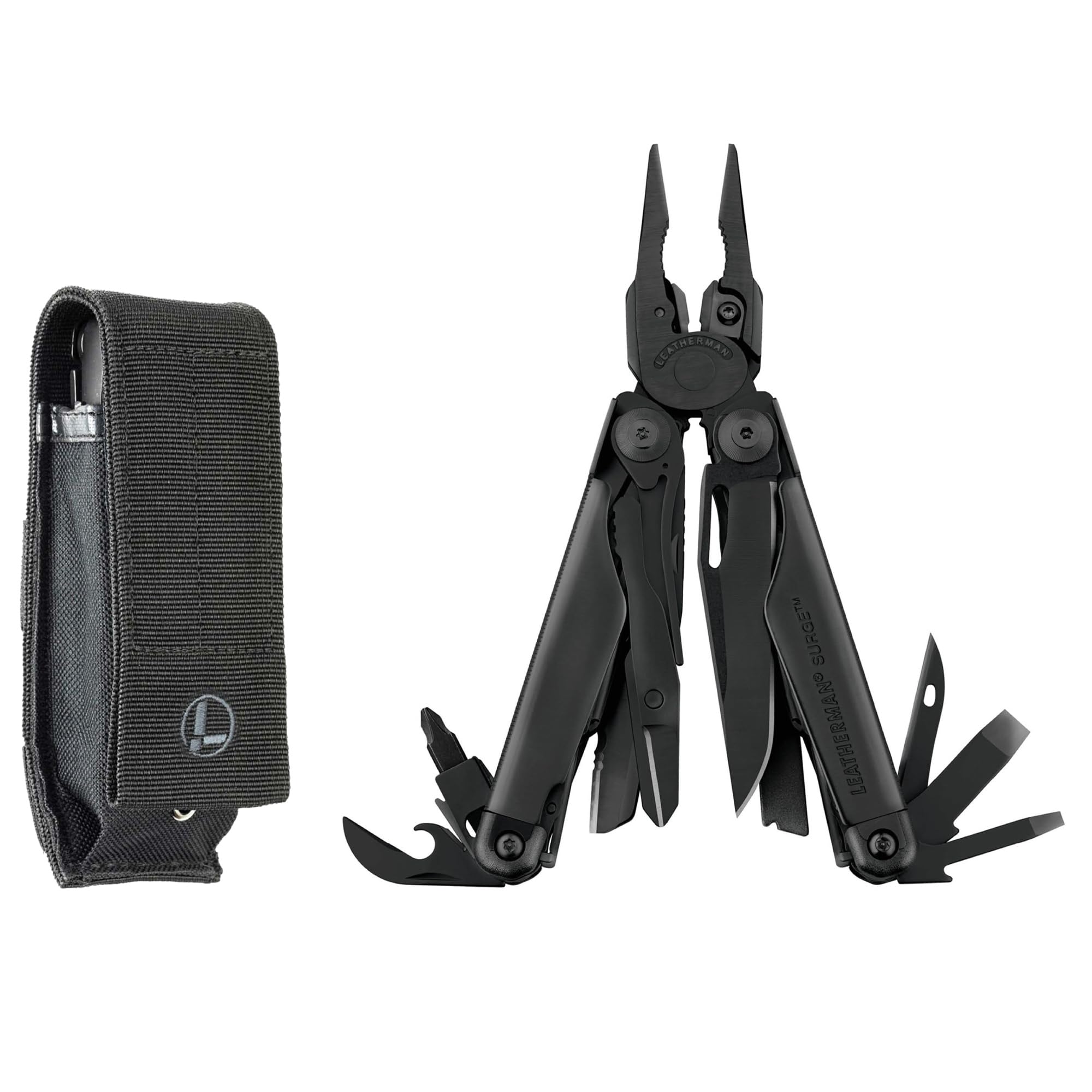 Multiherramienta Leatherman Surge 21 En 1 De Uso Pesado Con Funda Molle - Venta Internacional.