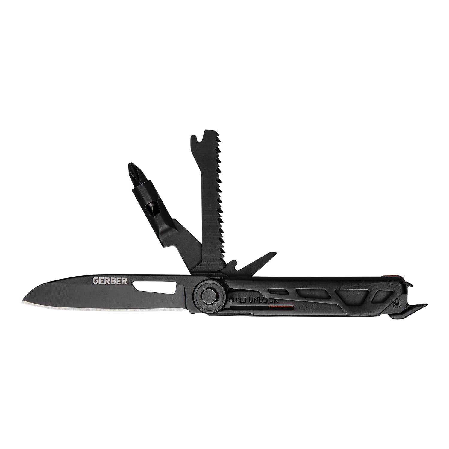 Multiherramienta Gerber Gear Armbar Trade 8 En 1, Color Naranja Quemado - Venta Internacional.