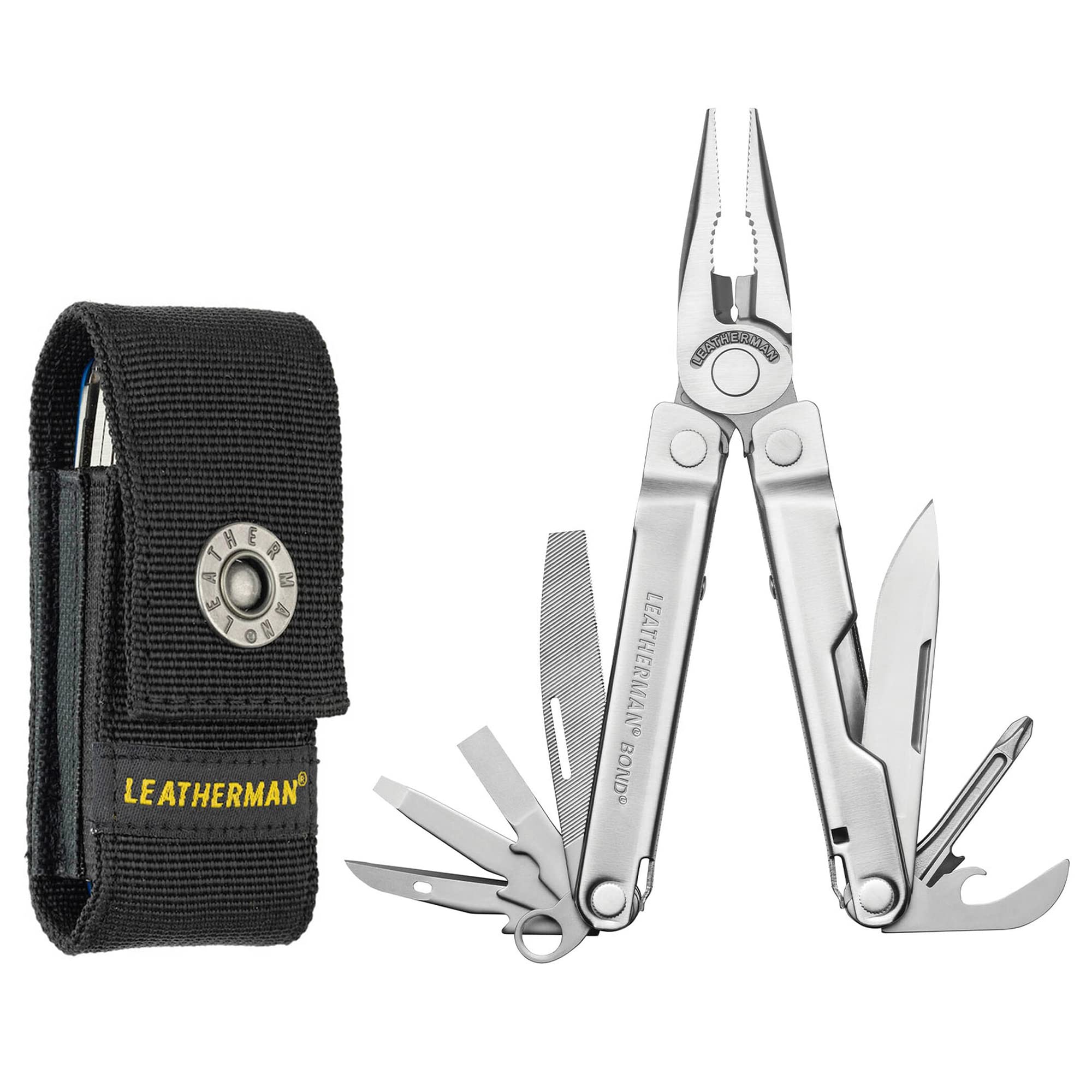 Foto 2 pulgar | Multiherramienta Leatherman Bond De Acero Inoxidable Con Hoja 420hc - Venta Internacional.