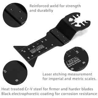 Foto 3 | Juego De 25 Piezas De Accesorios Oscilantes Para Multiherramientas Workpro - Venta Internacional.