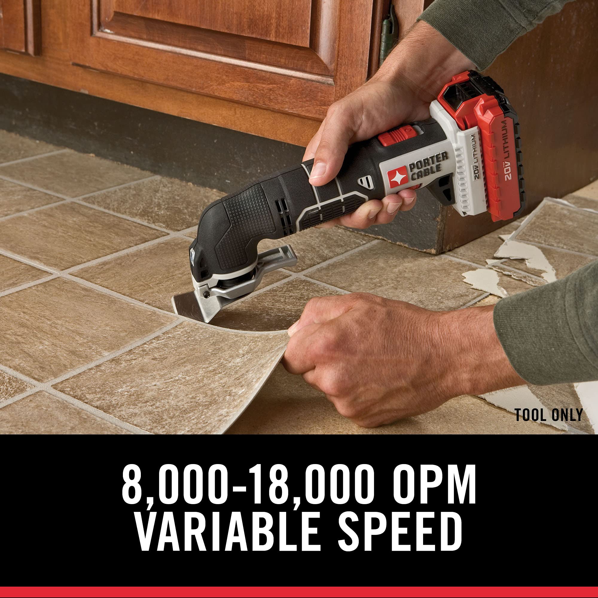 Foto 5 pulgar | Herramienta Oscilante Porter-cable 20v Max* Pcc710b Con 11 Accesorios - Venta Internacional.
