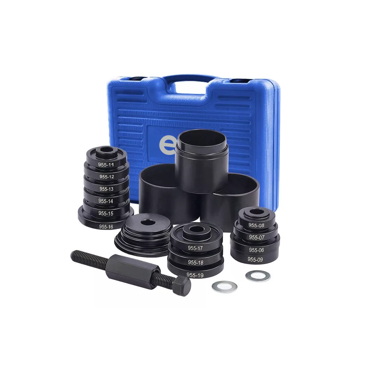 Foto 4 pulgar | Juego 23 Piezas Extractor De Polea Rodamiento Herramientas Eo Safe Imports Esi-9080-1 Negro