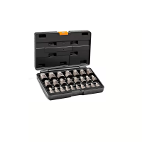 Foto 2 pulgar | Juego De Extractores De Tornillos De Pernos 25 Pzs Eo Safe Imports Esi-11803-1 Negro