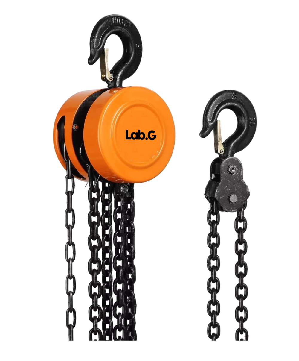 Foto 2 | Polipastos Manuales Con Cadena 3m Capacidad De 2 Naranja