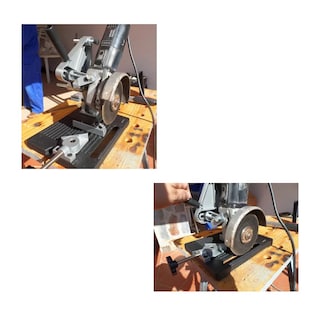 Foto 2 | Soporte Para Esmeriladora Amoladora Angular 115 Mm Universal Apto Banco Kroner