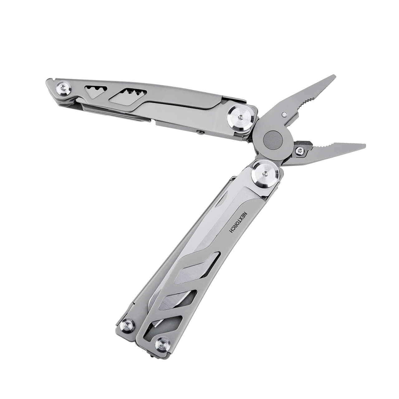 Foto 3 pulgar | Multiherramienta Mate Nextorch Con Pinza Y Tijera De 16 Usos, Con Bloqueo, De Acero Inox, Dureza 57-58, Acero