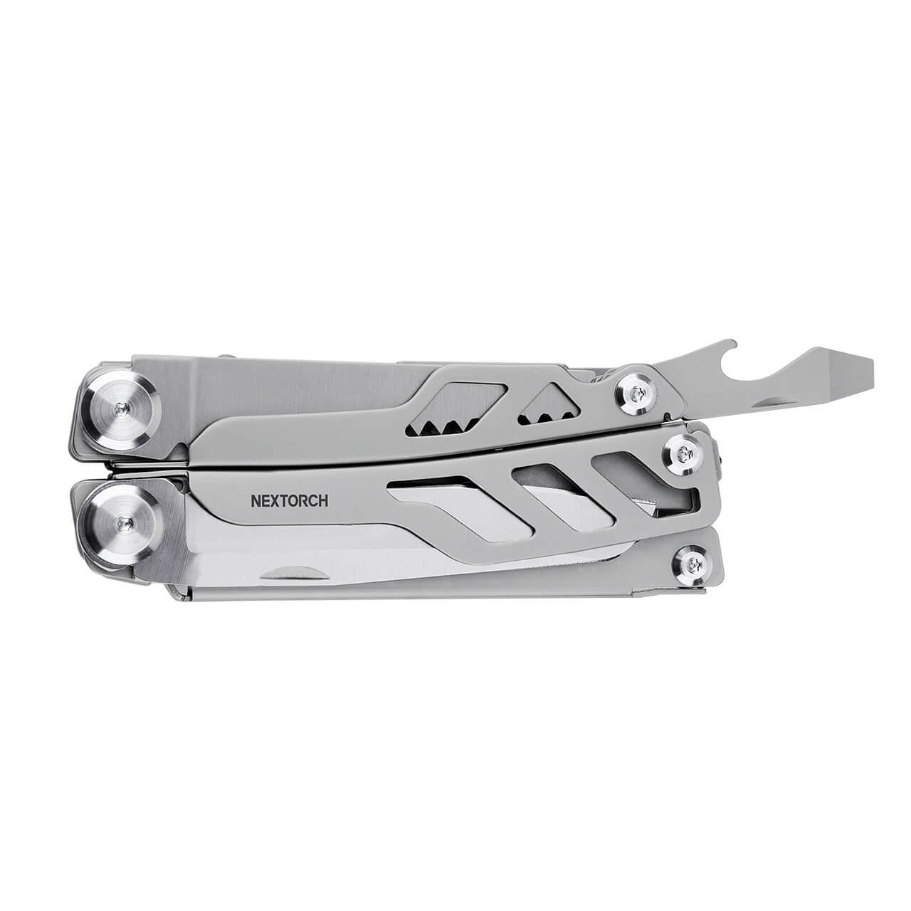 Foto 4 pulgar | Multiherramienta Mate Nextorch Con Pinza Y Tijera De 16 Usos, Con Bloqueo, De Acero Inox, Dureza 57-58, Acero