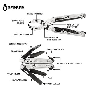Foto 5 | Multiherramienta Gerber Gear Dual-force, Duradero Y Con Punta Roma - Venta Internacional.